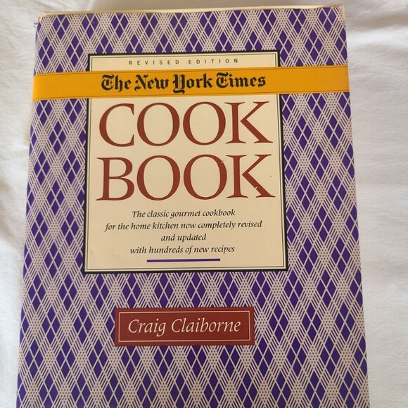 The New York Times Cookbook, Revised Edition, Craig Claiborne, Hardcover - Picture 1 of 8